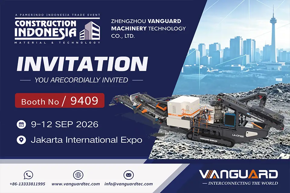 Vanguard Machinery представит оборудование на Construction Indonesia 2026 и расширяет присутствие в Юго-Восточной Азии