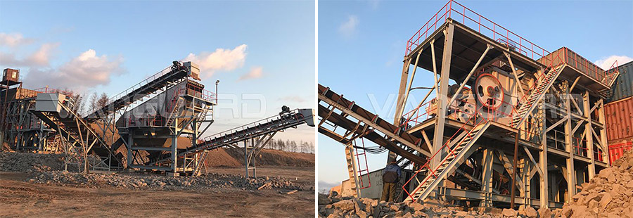 100-150 tph jaw crusher &impact crusher in Russia 4