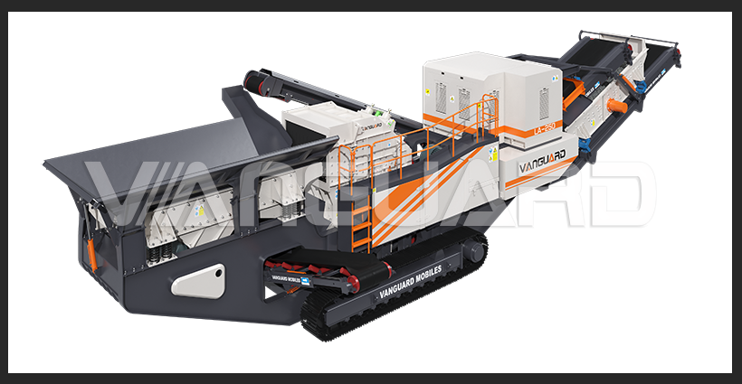 Crawler type mobile impact crushing plant 5